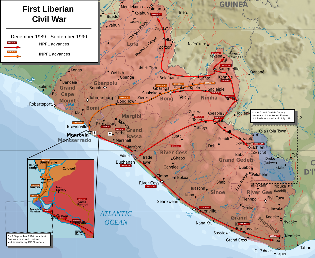 First Liberian Civil War
