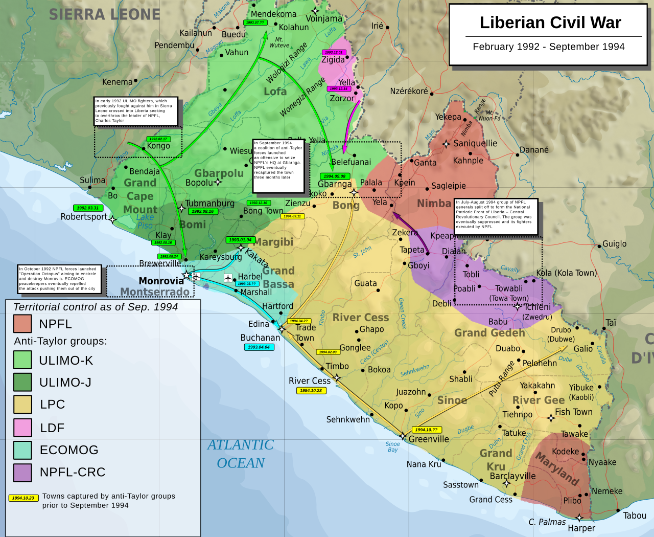 First Liberian Civil War