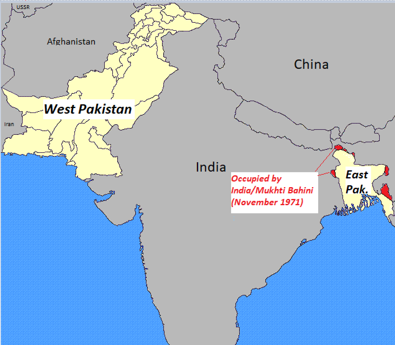 India–Pakistan war of 1971