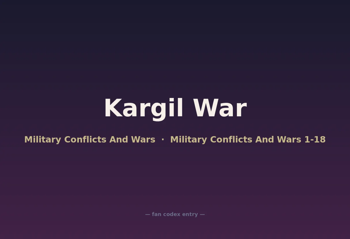Kargil War